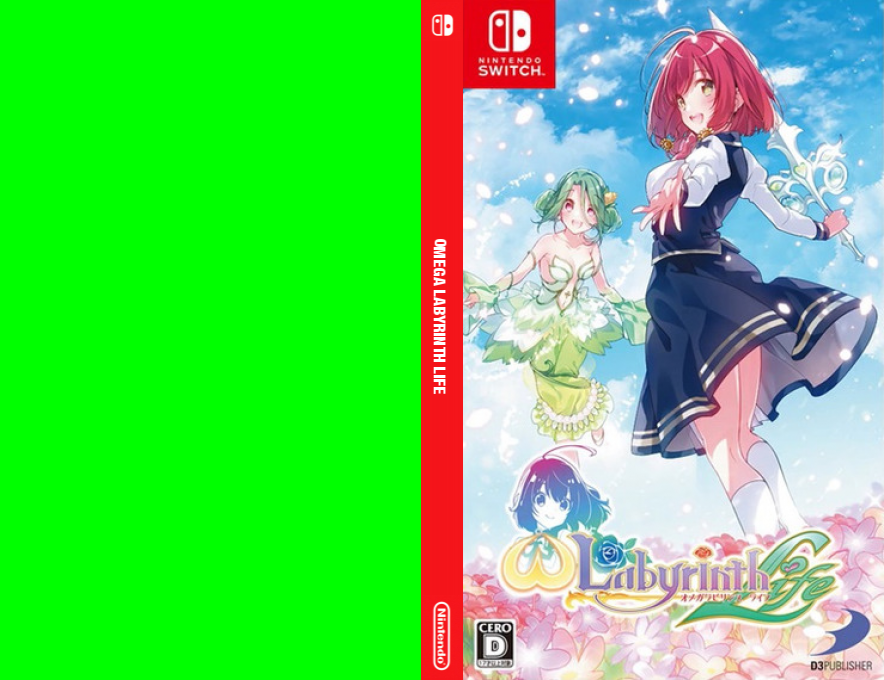 Omega Labyrinth Life — box-texture (JP)