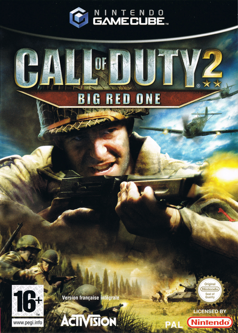 Call of Duty 2 - Big Red One — box-2D (FR)
