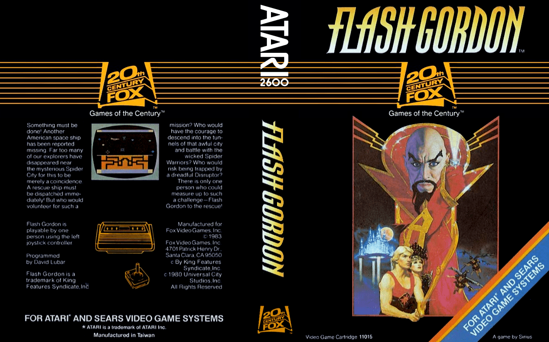 Flash Gordon — box-texture (US)