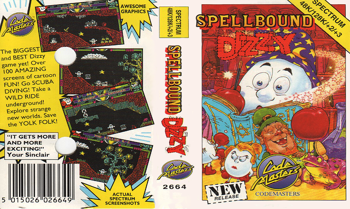 Dizzy 5 - Spellbound Dizzy — box-texture (EU)