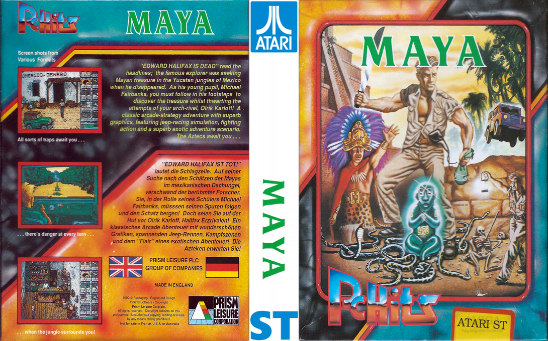 Fétiche Maya, Le — box-texture (EU)