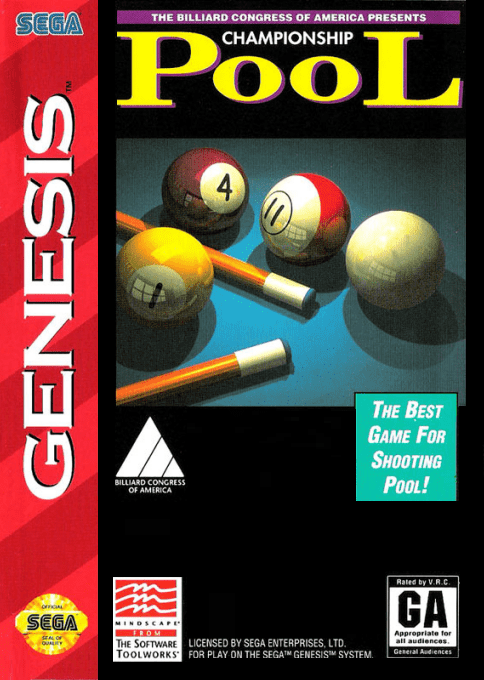 Championship Pool box art