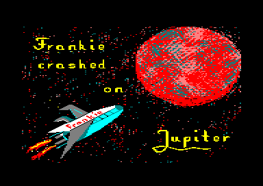 Frankie Crashed On Jupiter — sstitle (EU)