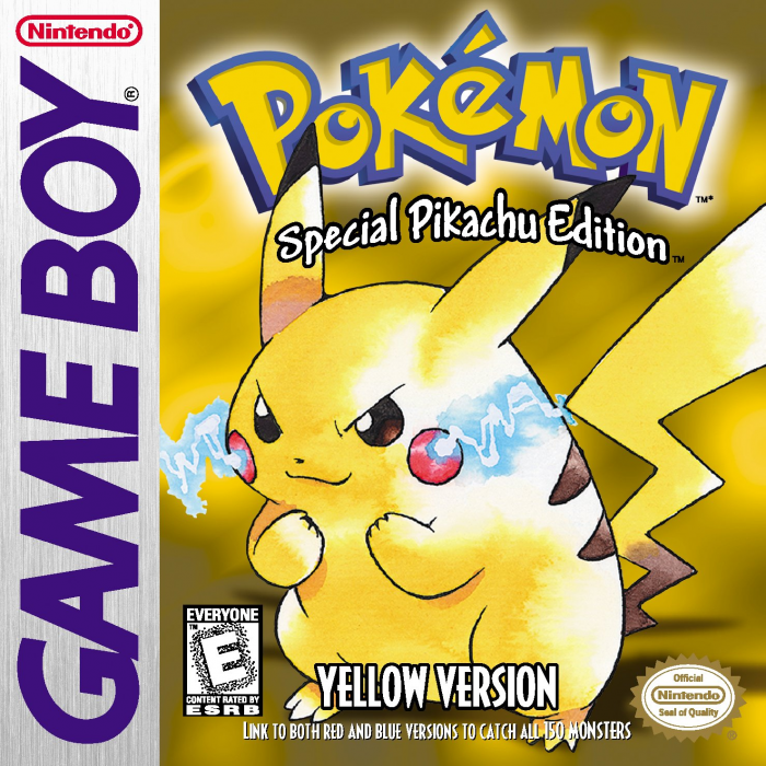 Pokémon - Yellow Version box art