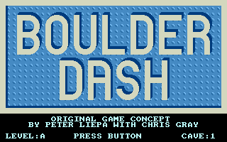 Boulder Dash Remake box art