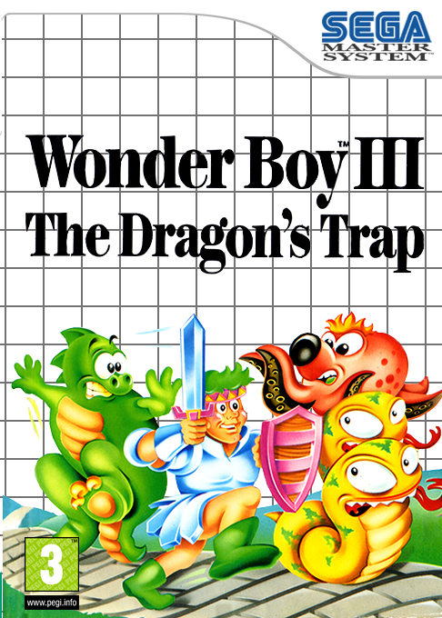 Wonder Boy 3: The Dragon's Trap — box-2D (EU)