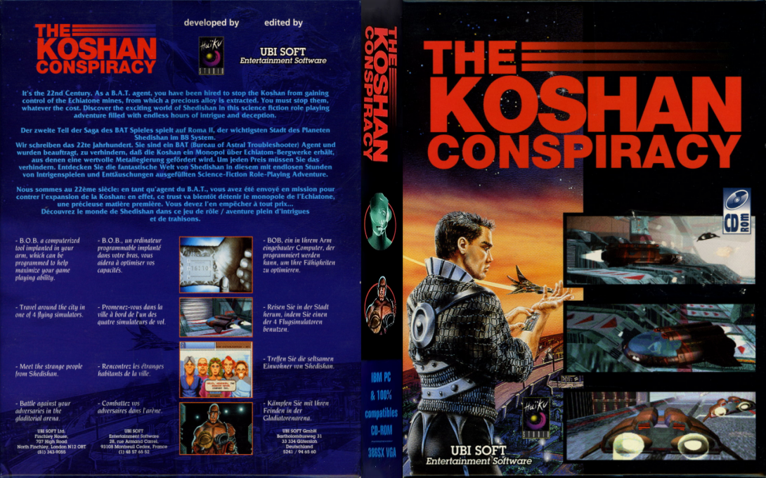 Koshan Conspiracy, The — box-texture (EU)