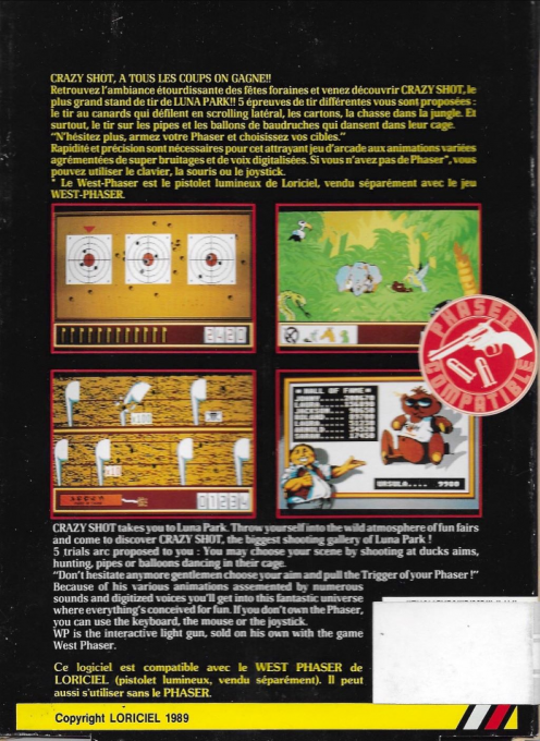 Crazy Shot — box-2D-back (EU)