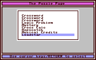 The Puzzle Page #069 — ss (WOR)