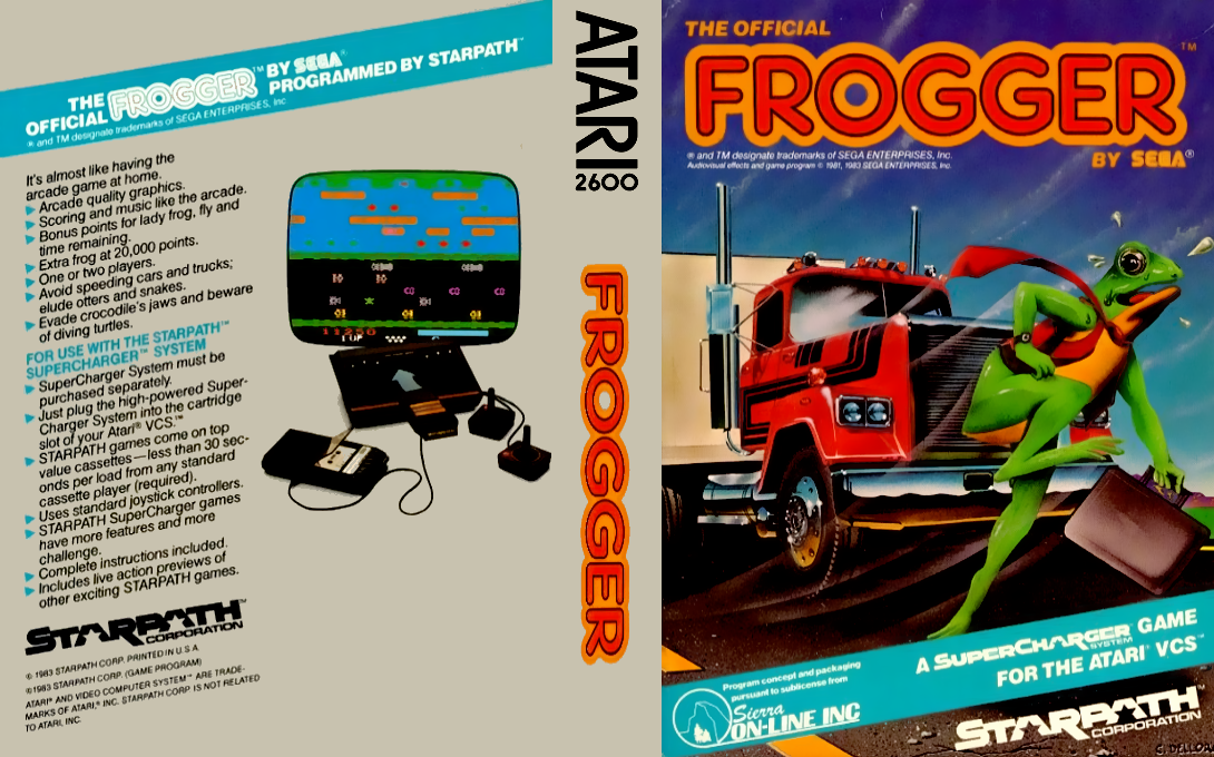 The Official Frogger — box-texture (US)