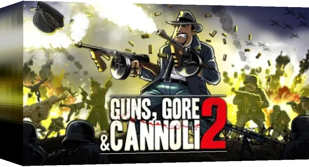 Guns, Gore & Cannoli 2 — box-3D (WOR)