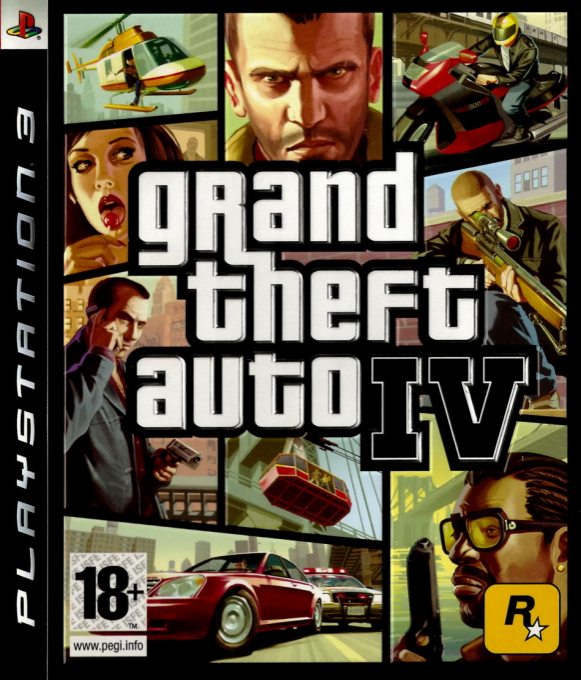 Grand Theft Auto IV — box-2D (FR)