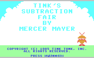 Tink! Tonk! - Tink's Subtraction Fair — sstitle (WOR)