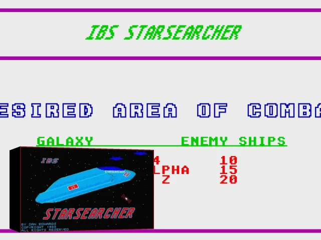 IBS Starsearcher — mixrbv2 (WOR)