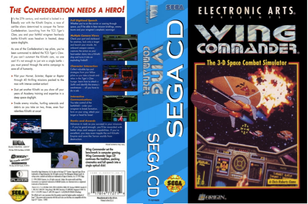 Wing Commander — box-texture (US)