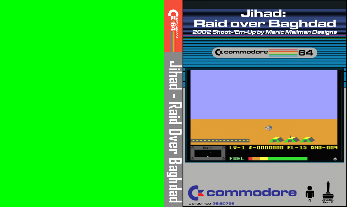 Jihad : Raid over Baghdad — box-texture (CUS)