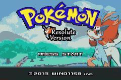 Pokemon : Resolute Version — sstitle (WOR)