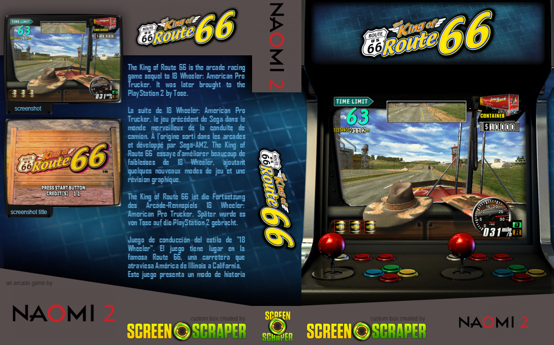 The King of Route 66 — box-texture (SS)