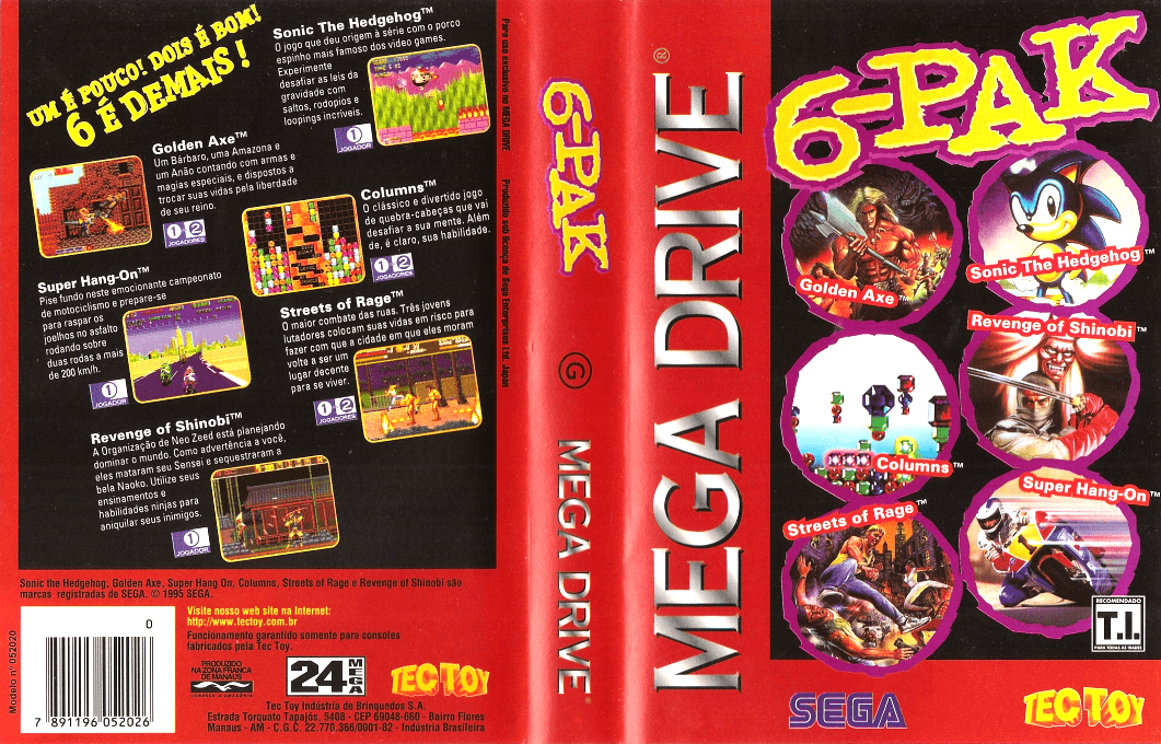 6-pak — box-texture (BR)