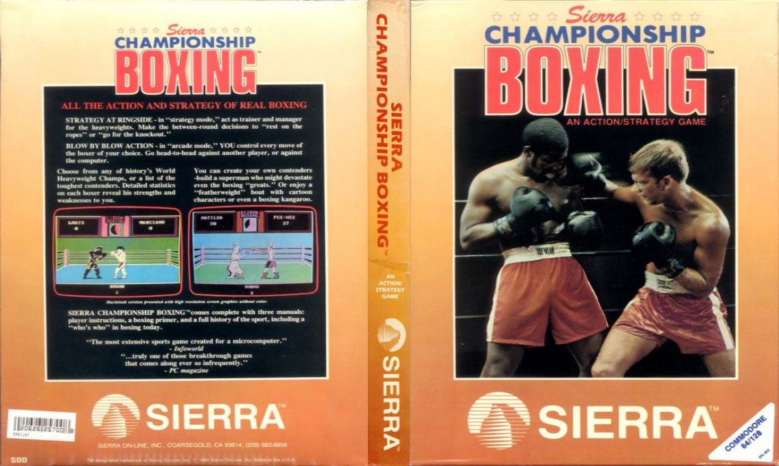 Sierra Championship Boxing — box-texture (US)