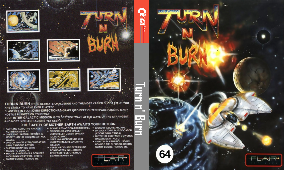 Turn n' Burn — box-texture (EU)