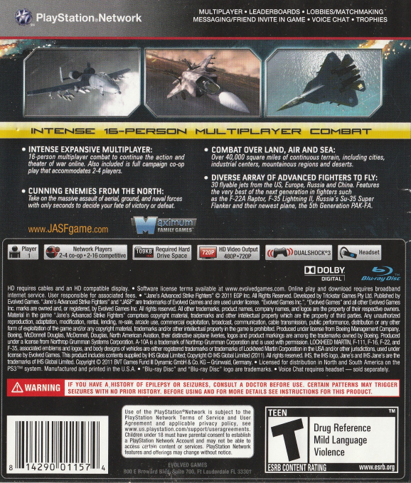 JASF - Jane's Advanced Strike Fighters — box-2D-back (US)