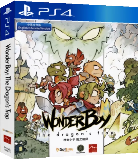 Wonder Boy - The Dragon's Trap — box-3D (US)