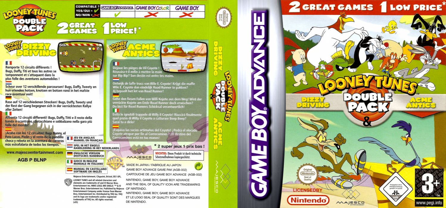 Looney Tunes Double Pack — box-texture (EU)