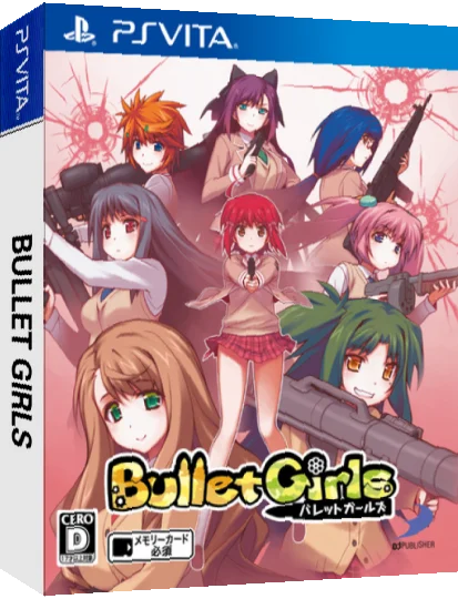 Bullet Girls Phantasia — box-3D (JP)