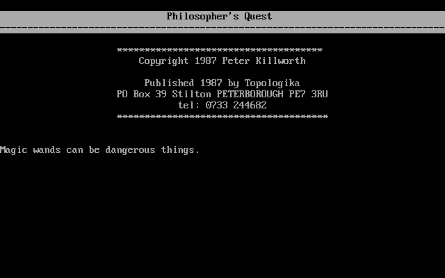 Philosopher's Quest — sstitle (EU)