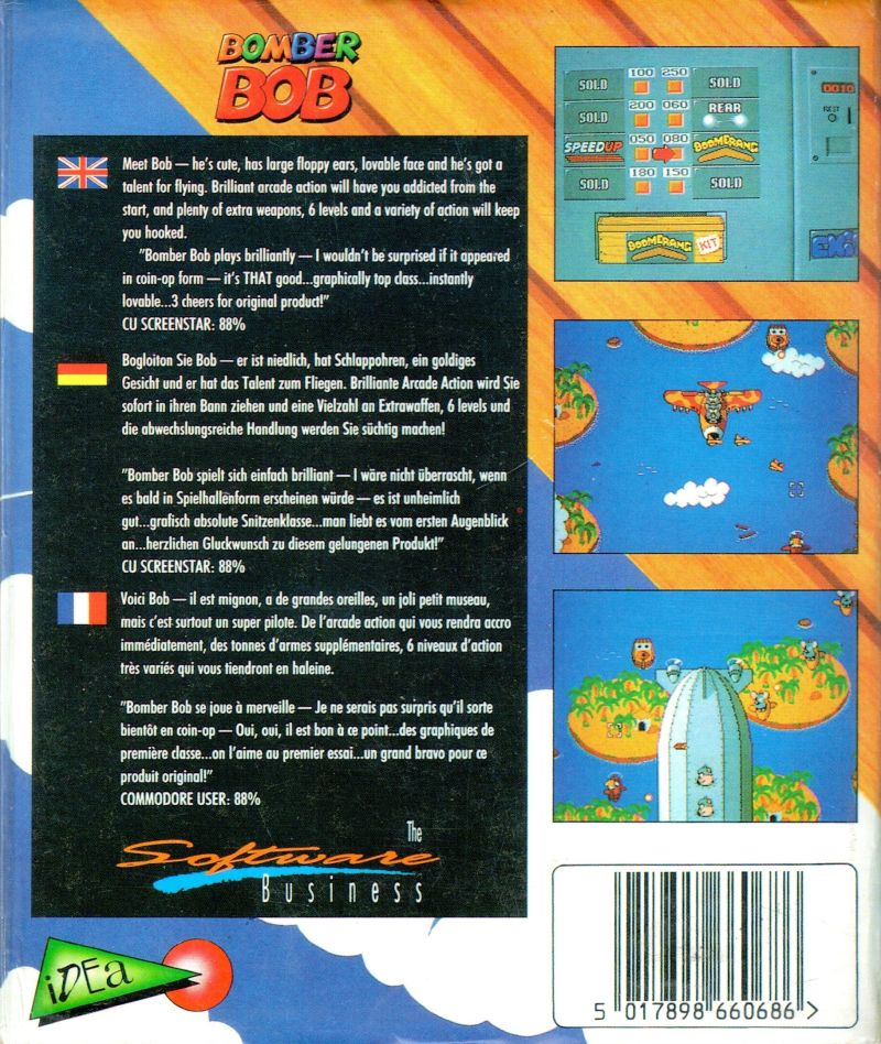 Bomber Bob — box-2D-back (WOR)