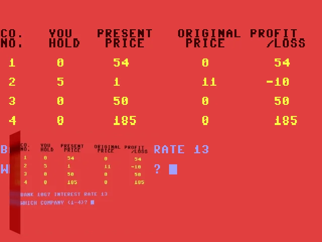 Stock Exchange — mixrbv2 (WOR)
