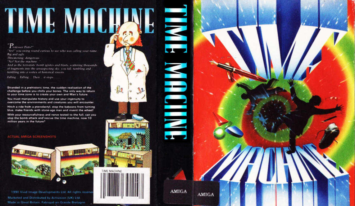 Time Machine — box-texture (EU)