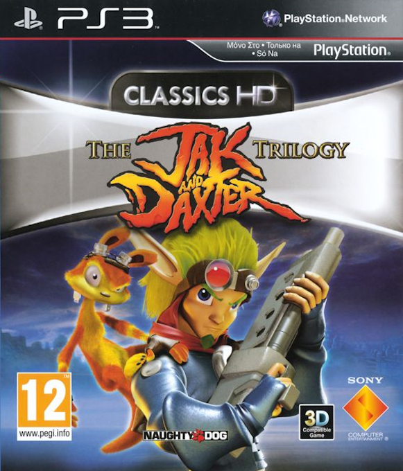 Jak and Daxter Trilogy, The — box-2D (RU)