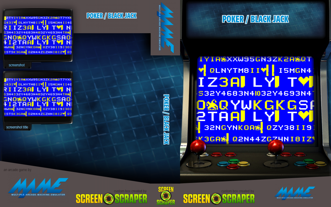 Poker / Black Jack — box-texture (SS)