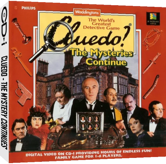 Clue - The Mysteries Continue — box-3D (US)