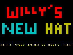 Jet Set Willy - Willy's New Hat — sstitle (WOR)