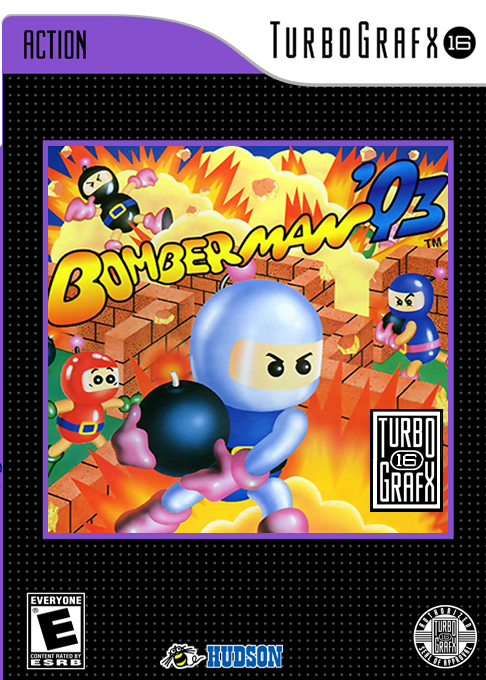 Bomberman '93 box art