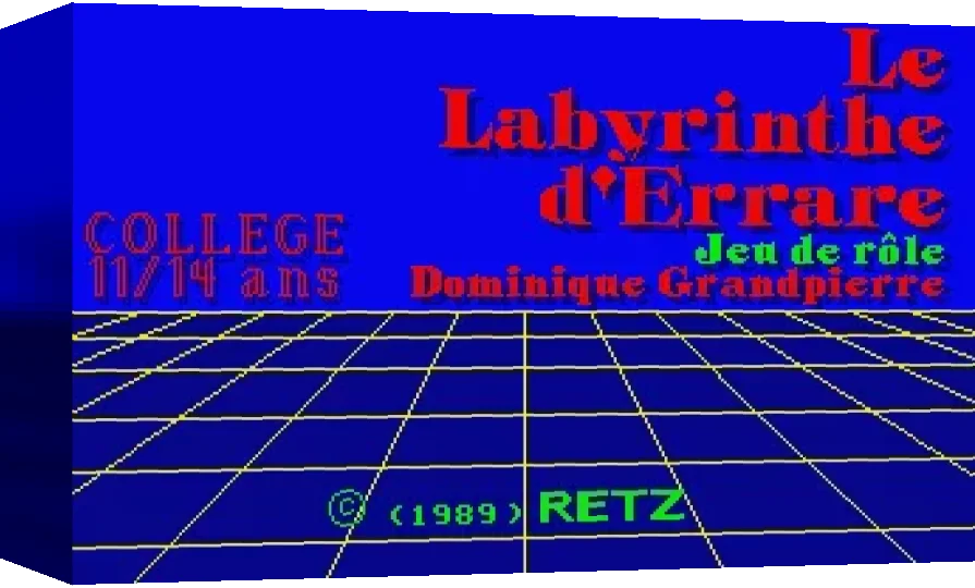 Labyrinthe D'Errare, Le — box-3D (WOR)