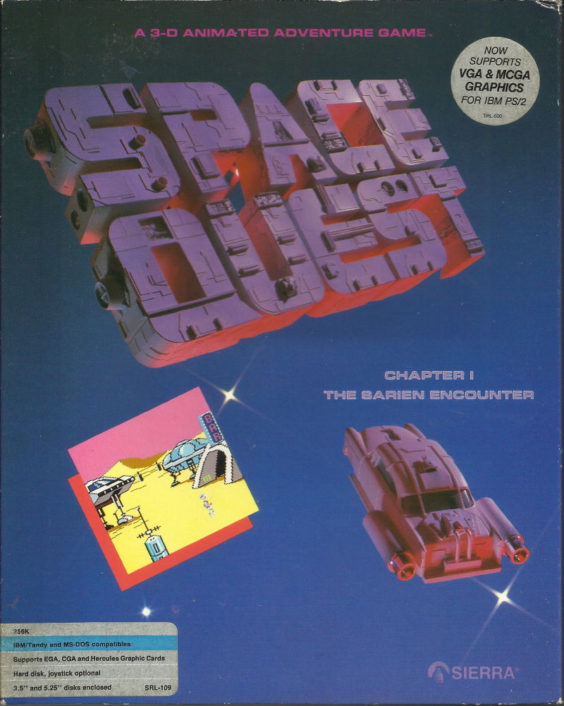 Space Quest I: The Sarien Encounter box art