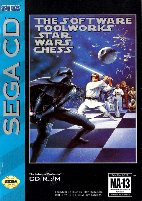 Software Toolworks' Star Wars Chess, The box art
