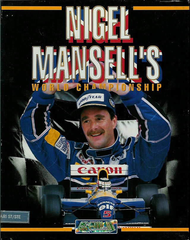 Nigel Mansell's World Championship box art