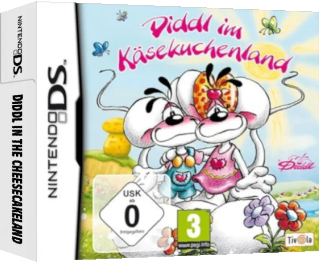 Diddl in the Cheesecakeland - Diddl en Diddland — box-3D (DE)
