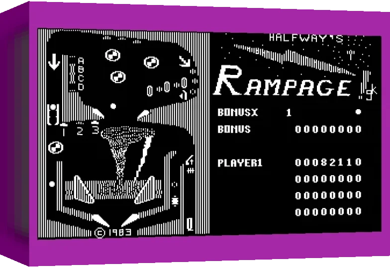 Rampage Pinball — box-3D (WOR)