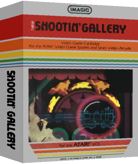 Shootin' Gallery — box-3D (US)