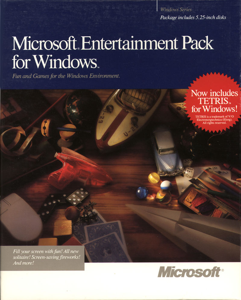 Microsoft Entertainment Pack for Windows box art