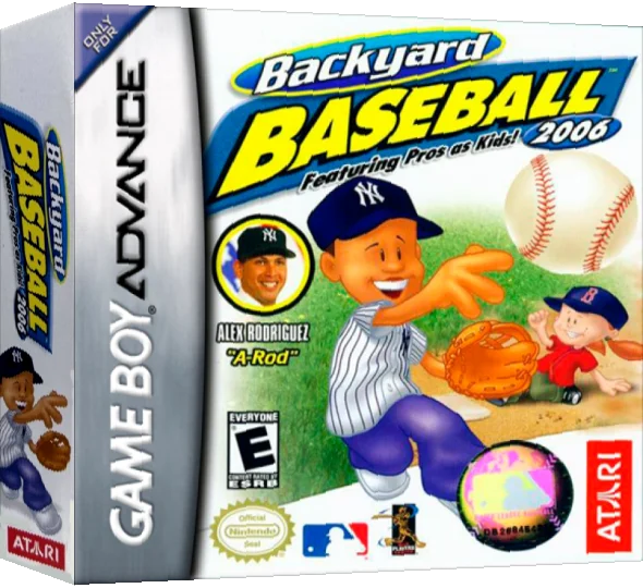 Backyard Baseball 2006 — box-3D (US)