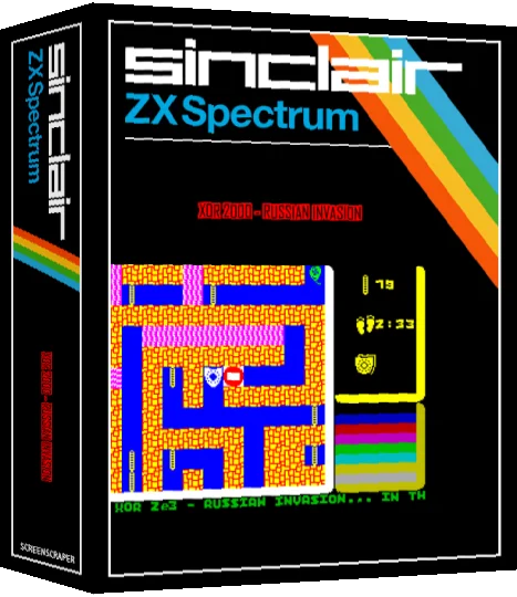 Xor 2000 - Russian Invasion — box-3D (SS)