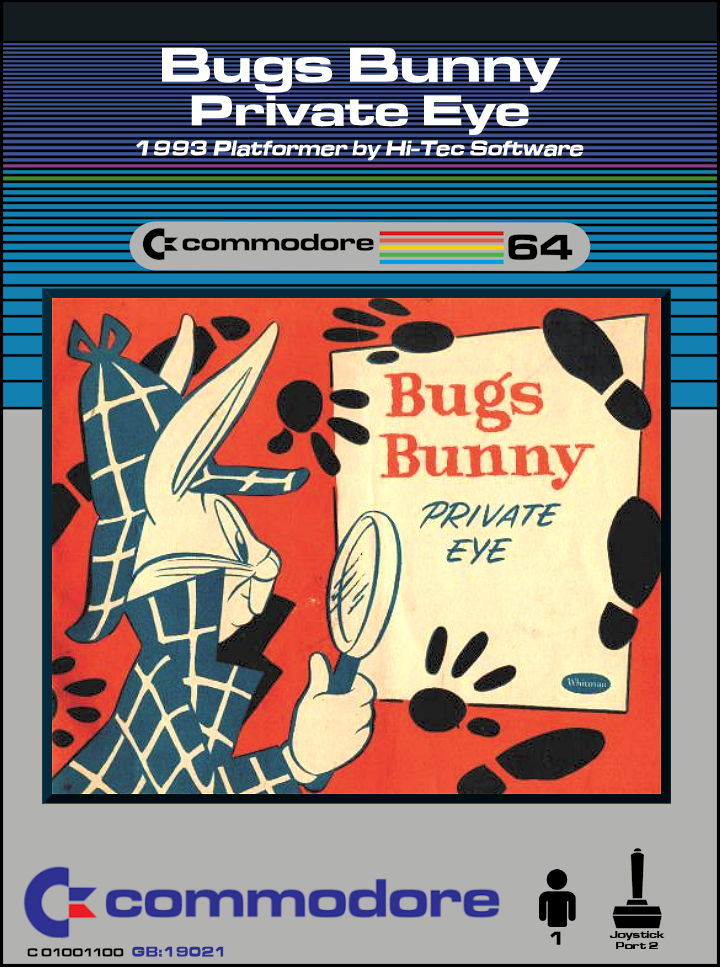 Bugs Bunny : Private Eye box art