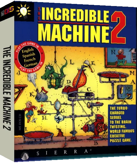 Incredible Machine 2, The — box-3D (US)